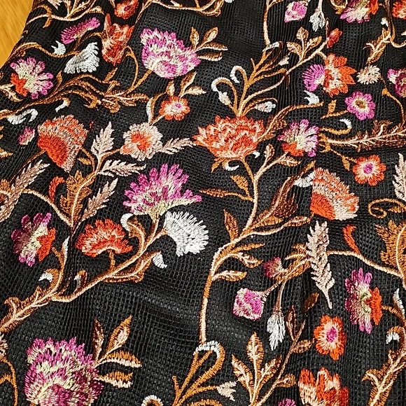White House Black Market Embroidered Floral Sheath Dress - Picture 7 of 8